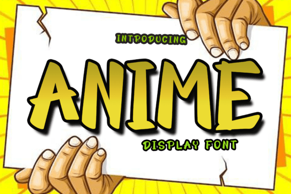 Anime Font: Infusing Designs with Freshness, Fluidity, and Casual Elegance