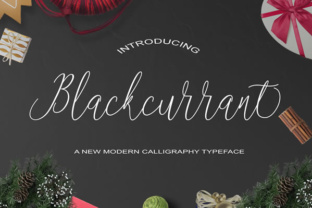 Blackcurrant: The Elegant Script for Sophisticated Designs
