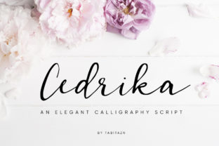 Cedrika: Elevate Your Brand with Elegant Calligraphy