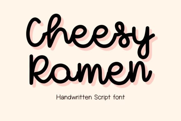 Cheesy Ramen: Elevating Brand Identity with Strategic Typography
