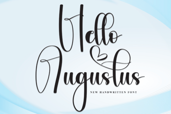Hello Augustus: The Art of Modern Elegance in Typography