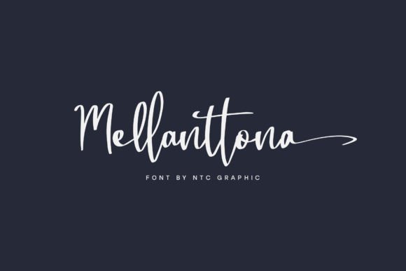 Immerse Yourself in the World of Classic Calligraphy with the Mellanttona Font