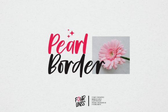 Pearl Border: The Timeless Script That Elevates Personalized Design