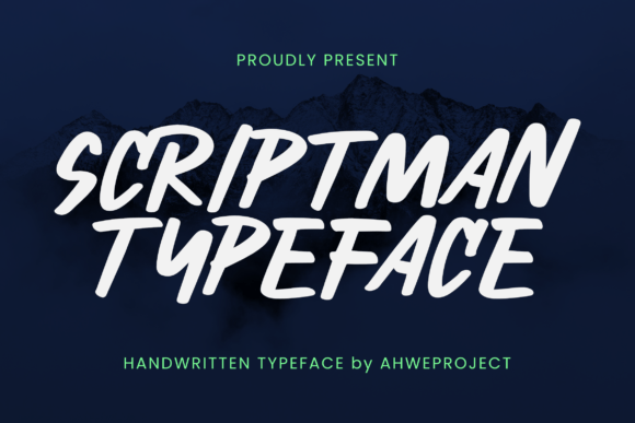 Scriptman: The Hand-Drawn Typeface for Authentic Brand Stories