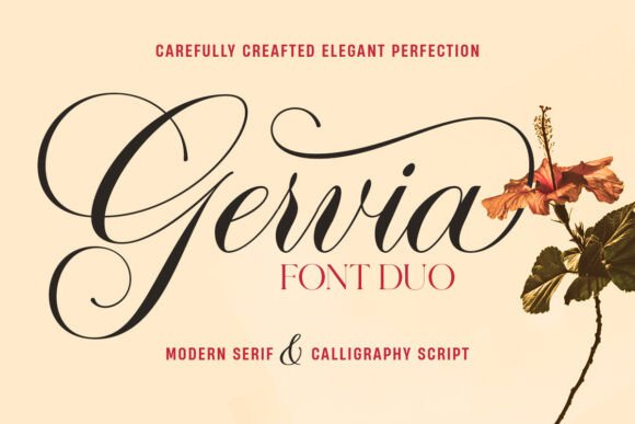 Unlocking Elegance with Gervia: The Ultimate Font Duo for Modern Design