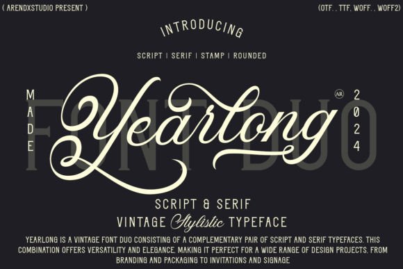 Yearlong Font Duo: A Comprehensive Evaluation for Designers